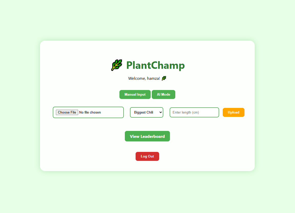 PlantChamp Screenshot